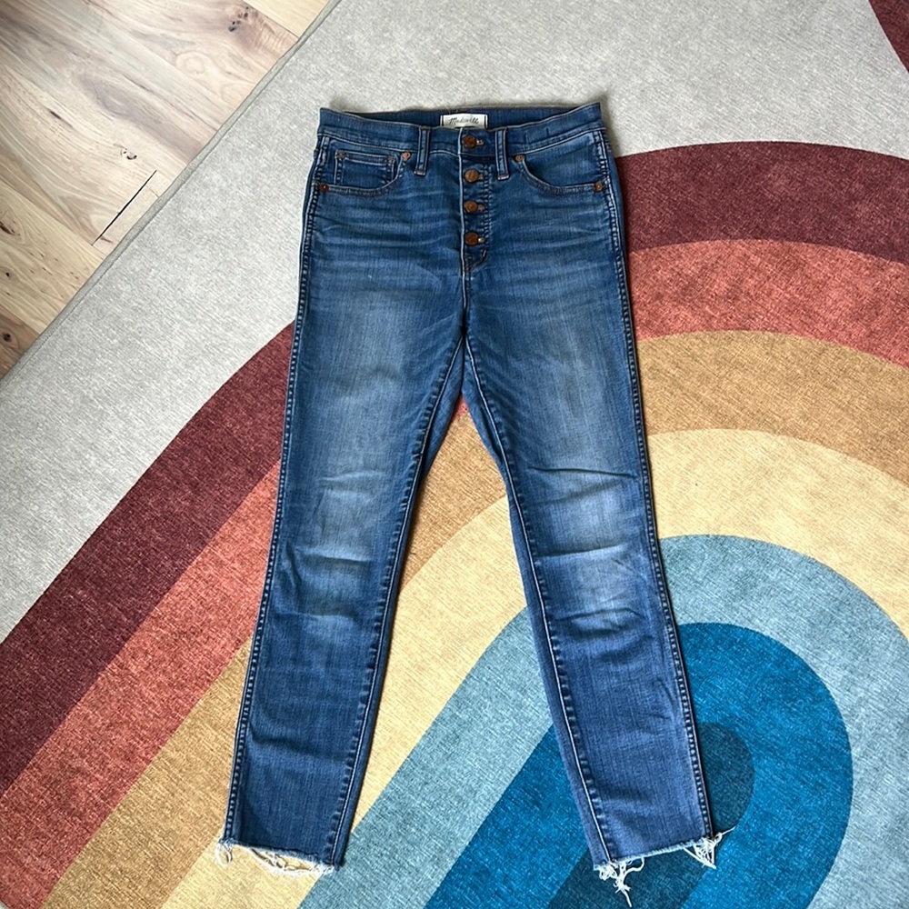 Madewell high rise crop 27
